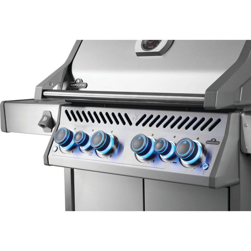 Napoleon Rogue PRO-S 525 RSIB Freestanding Gas Grill w/ Infrared Side and Rear Burner | GW STORE