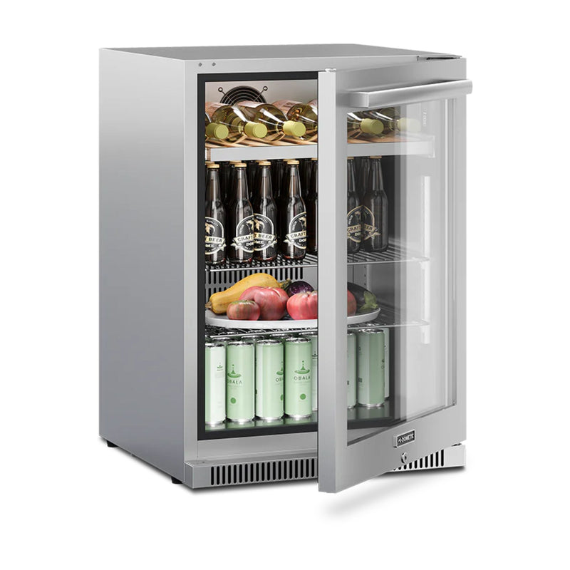 Dometic EA24B 24" E-Series Beverage Center, Lock, Reversible Hinge | GW STORE