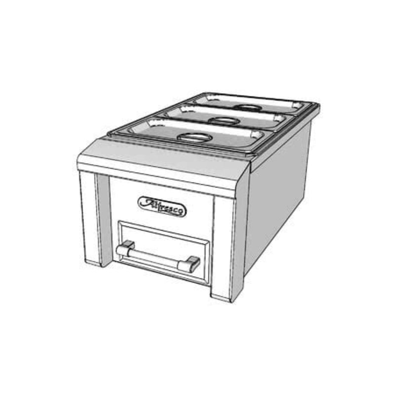 Alfresco 14-Inch Built-In Food Warmer and Steam Table | GW STORE