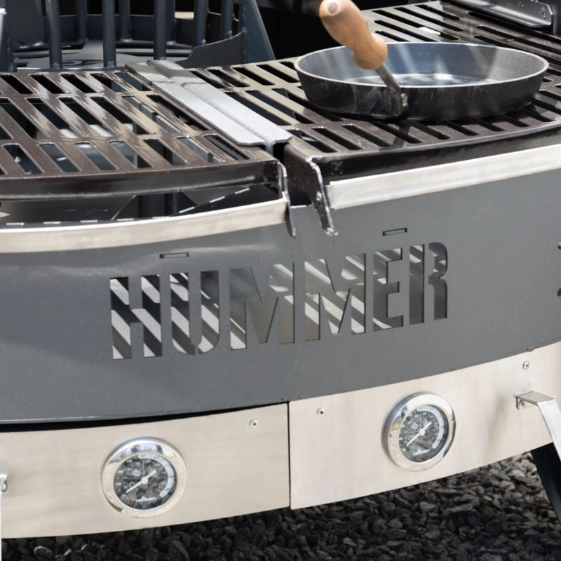 Tromen Hummer Firepit Open Fire Argentine Mega Grill with Oven