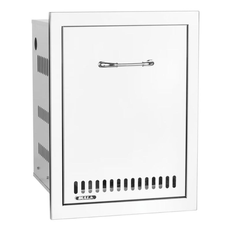 Bull 56830 16-Inch Roll-Out Stainless Steel Propane Tank Drawer w/ Reveal| Buy at GW STORE