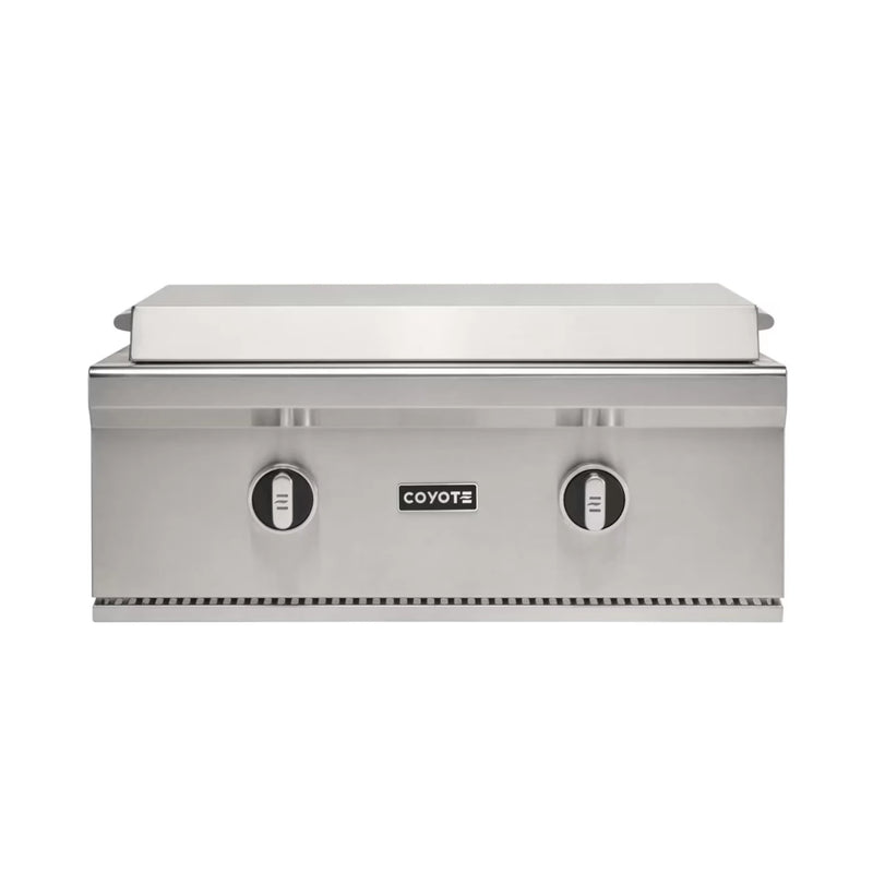 Coyote 30-Inches Built-In Flat Top Griddle w/ Safety Valve | GW STORE