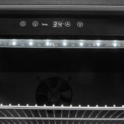 Coyote 21-Inch 4.1 Cu. Ft. Left Hinge Built-In Refrigerator | GW STORE