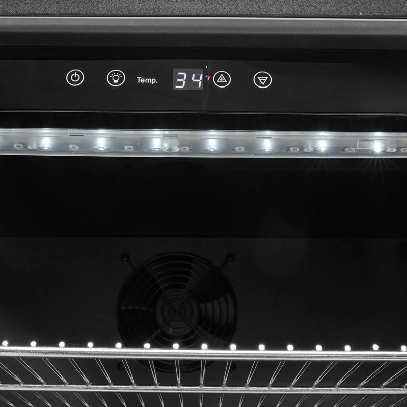 Coyote 21-Inch 4.1 Cu. Ft. Left Hinge Built-In Refrigerator | GW STORE