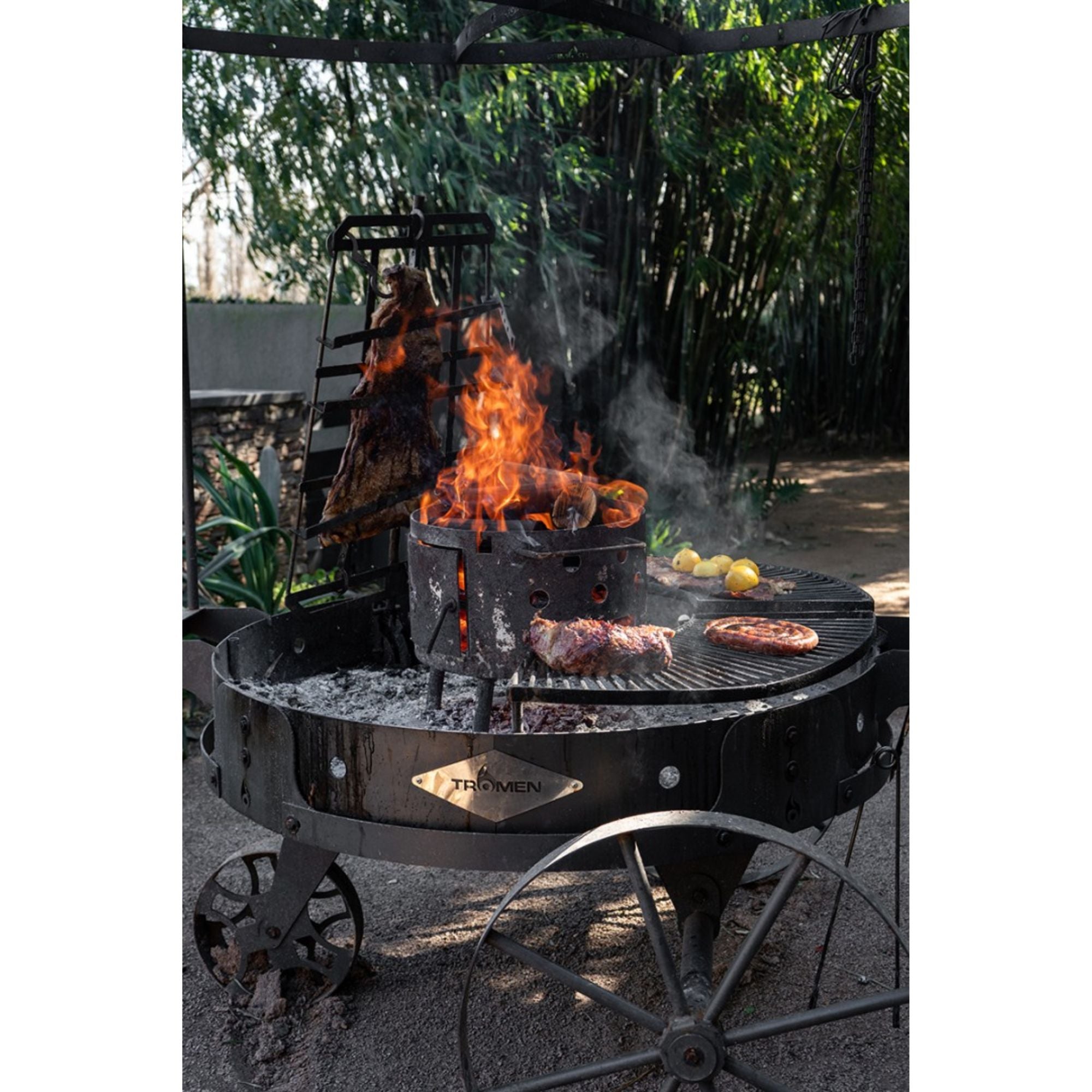 Tromen Duomo Firepit Open Fire with Trolley | Buy at GW STORE — GW