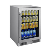 Blaze 20-Inch 4.5 Cu. Ft. Outdoor Rated Beverage Cooler w/ Lock | GW STORE