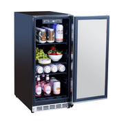 Summerset 15-Inch 3.2 Cu Outdoor Rated Refrigerator | GW STORE