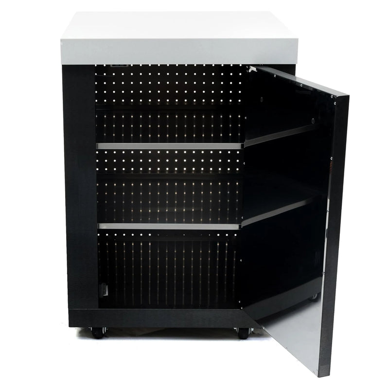 Mont Alpi Black Extension Cabinet for MAI850 & MAI400 Outdoor Kitchens | GW STORE