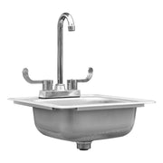 Summerset 15x15-Inch Drop-In Sink | GW STORE