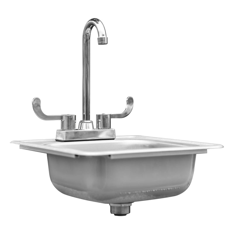 Summerset 15x15-Inch Drop-In Sink | GW STORE