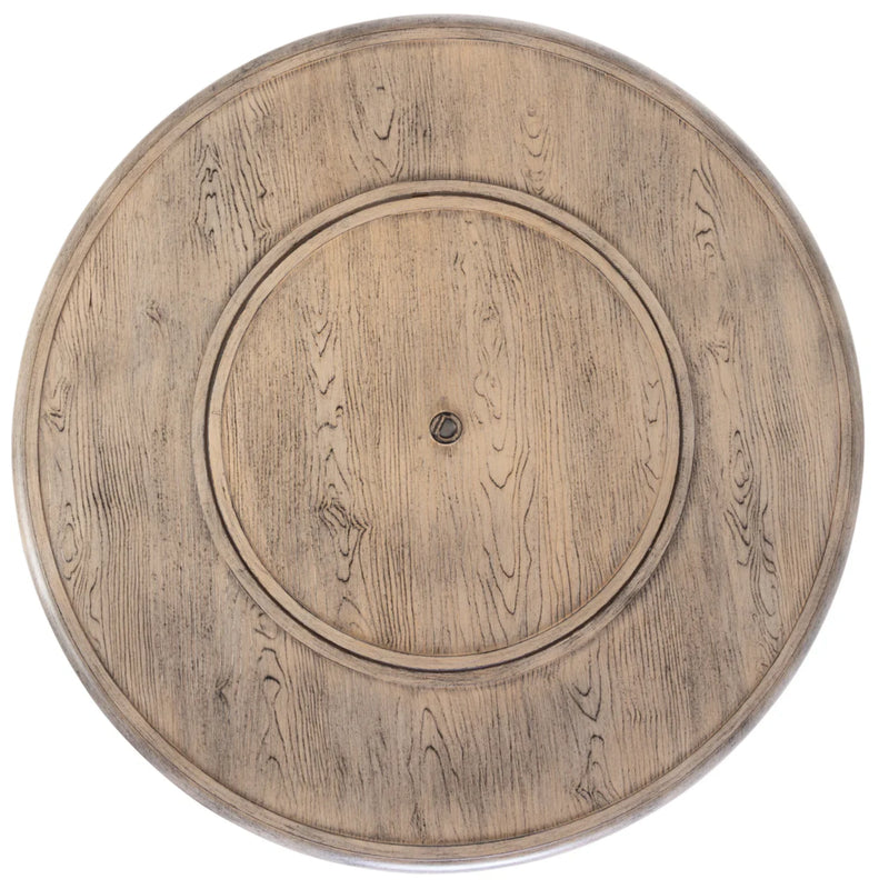 Well Traveled Living Thatcher Round Propane Fire Pit in Driftwood | GW STORE