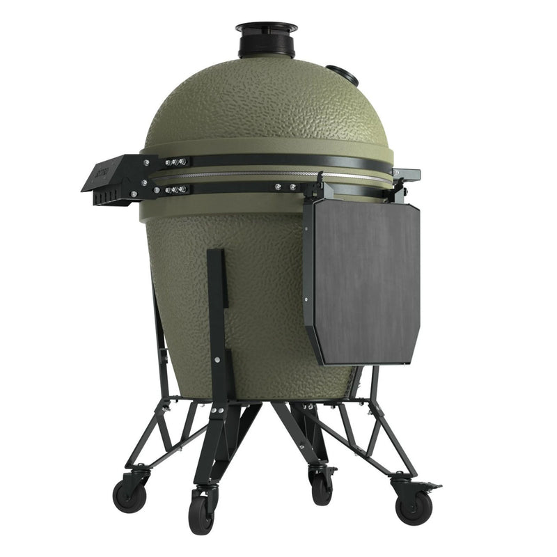 BSTRD XL Complete Alpine Green Freestanding Kamado Grill | GW STORE