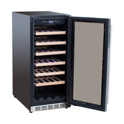 Summerset 15-Inch 3.2 Cu. Outdoor Single Zone Wine Cooler | GW STORE