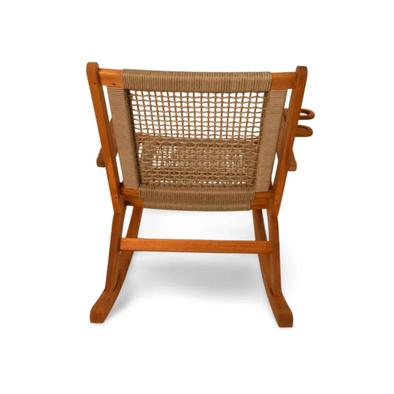 Well Traveled Living Vega Outdoor Rocking Chair with Beverage Holder | GW STORE