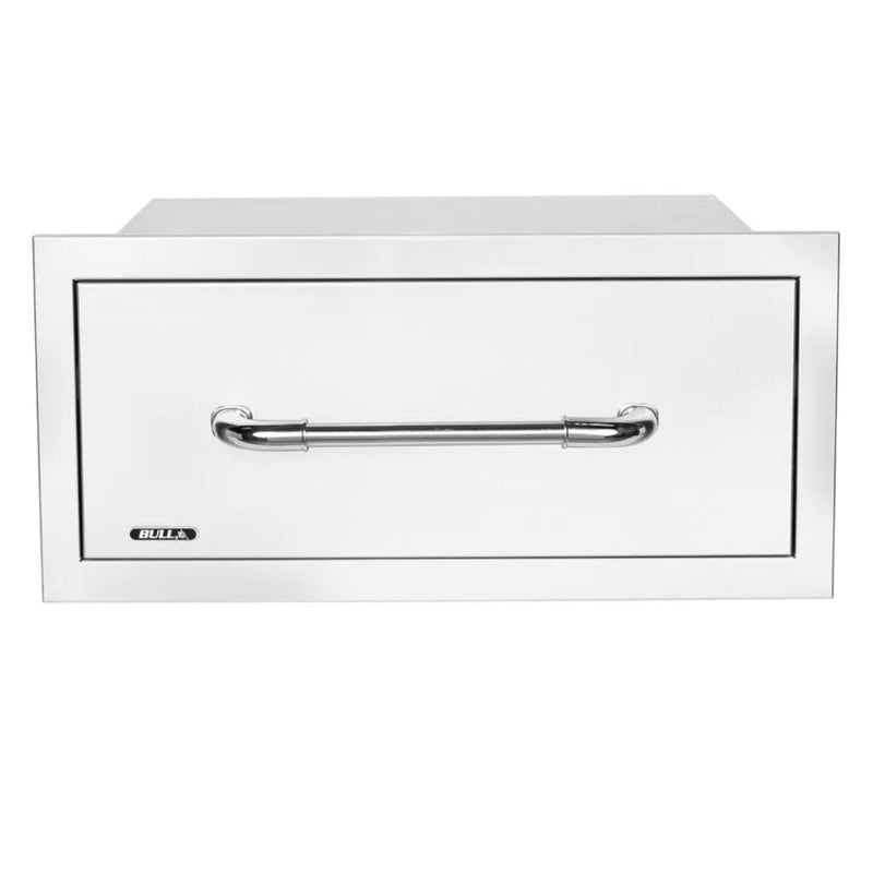 Bull 19980 Large Single Stainless-Steel Drawer w/ Reveal | Buy at GW STORE