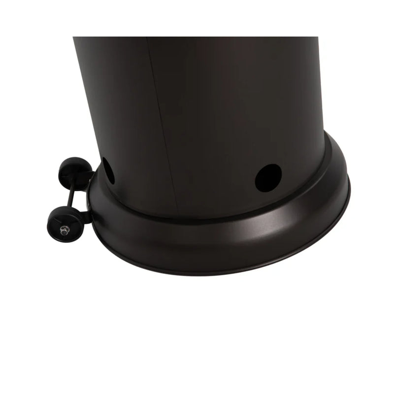 Well Traveled Living Mocha Finish Patio Heater w/ Led Table | GW STORE