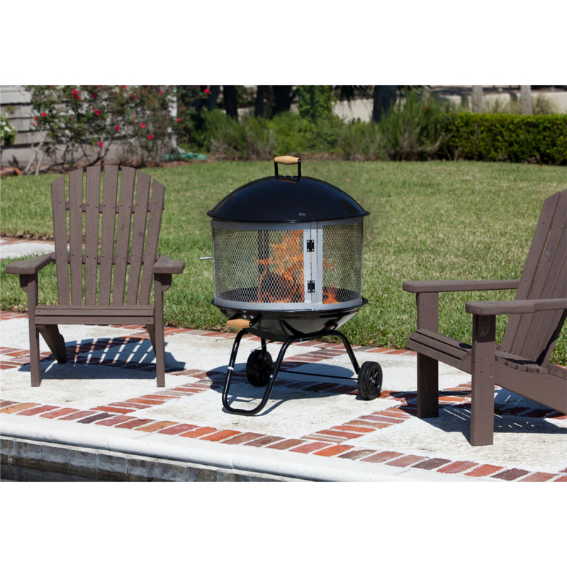 Well Traveled Living 28-Inch Bessemer Patio Fireplace | GW STORE
