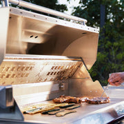 Blaze LTE PRO 40-Inch 5-Burner Freestanding Gas Grill w/ Digital Temperature Screen & Rear Infrared Burner | GW STORE