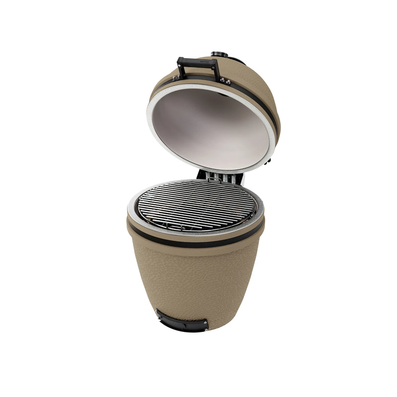 BSTRD Core Large Solo Desert Sand Built-In Kamado Charcoal Grills