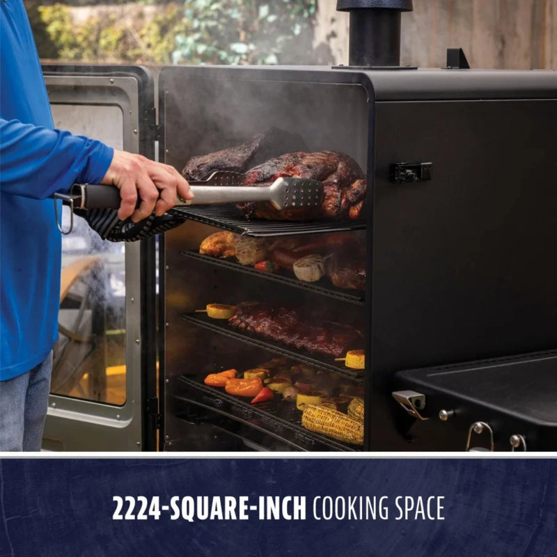 Pit Boss Navigator 6 Series WiFi & Bluetooth Vertical Wood Pellet Smoker | GW STORE