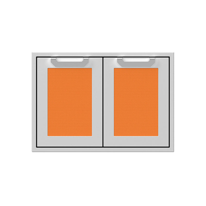 Hestan 30" Double Storage Doors Recessed Marquise Accented Panels | GW STORE