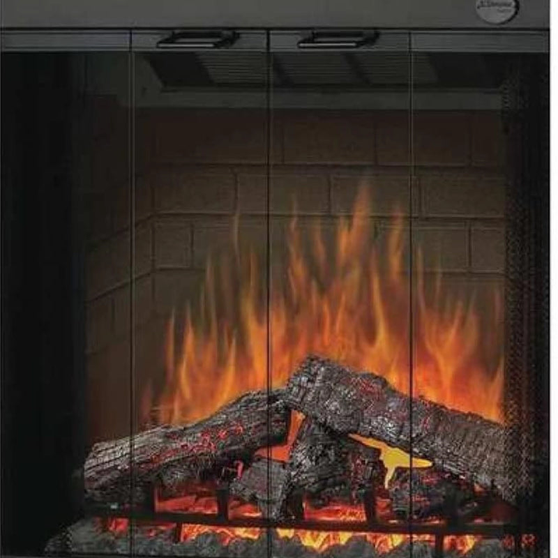 Dimplex 33 Inch BF Series One-Piece Tamperproof Glass Panel | GW STORE