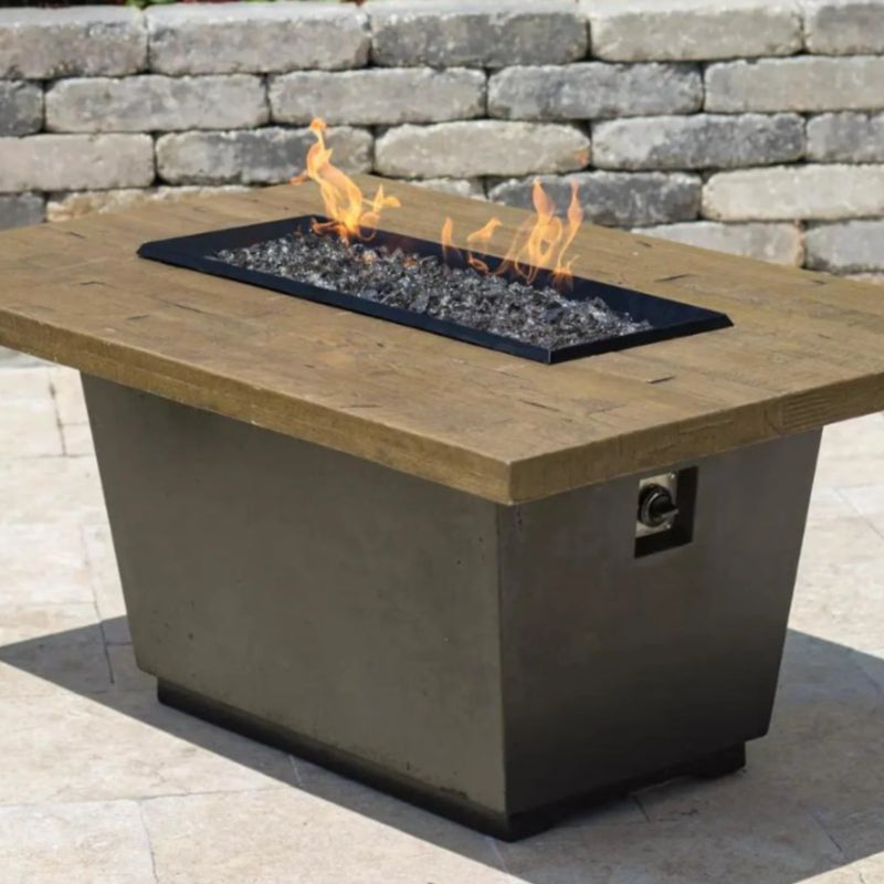American Fyre Designs Cosmo Rectangle Fire Table  | GW STORE