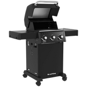 Broil King Crown 310 Gas Grill 3-Burner Black | GW STORE
