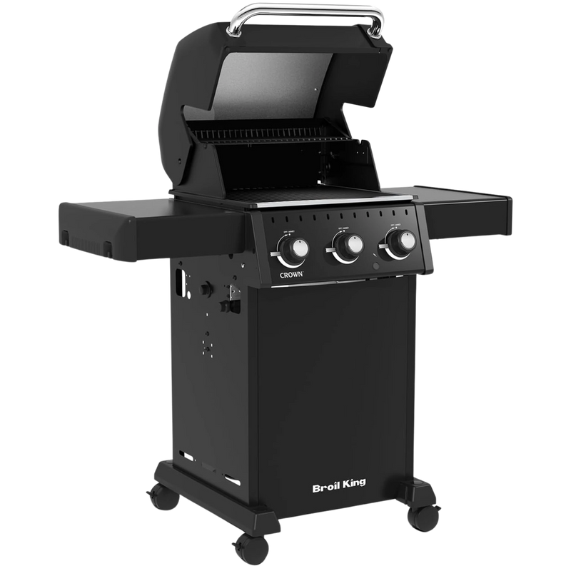 Broil King Crown 310 Gas Grill 3-Burner Black | GW STORE