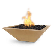 The Outdoor Plus Maya Propane Gas Concrete Fire Bowl | GW STORE