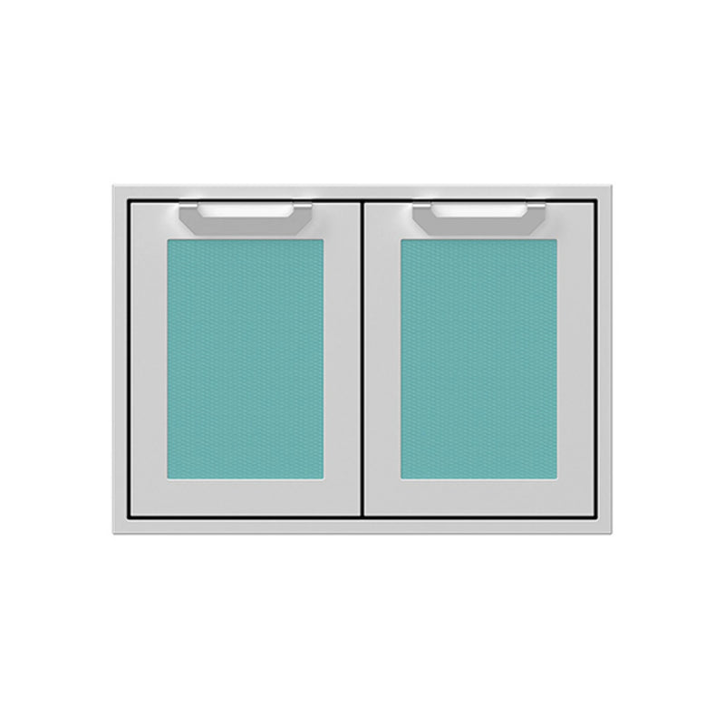 Hestan 30" Double Storage Doors Recessed Marquise Accented Panels | GW STORE