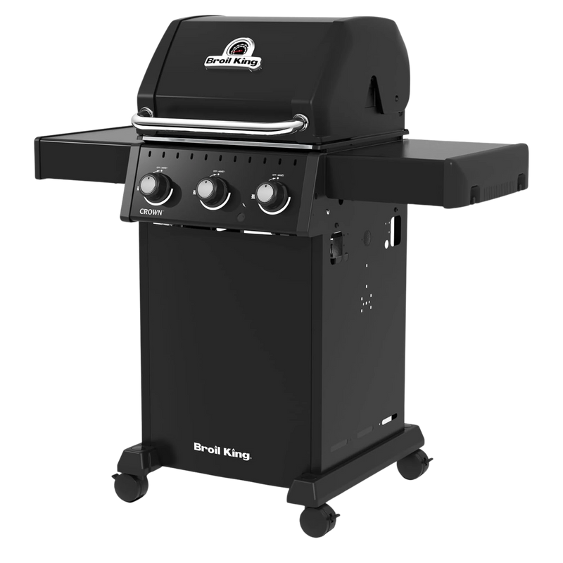 Broil King Crown 310 Gas Grill 3-Burner Black | GW STORE