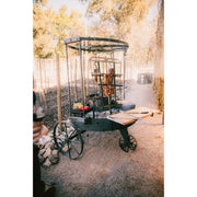 Tromen Duomo Firepit Open Fire Argentine Grill with Trolley | GW STORE