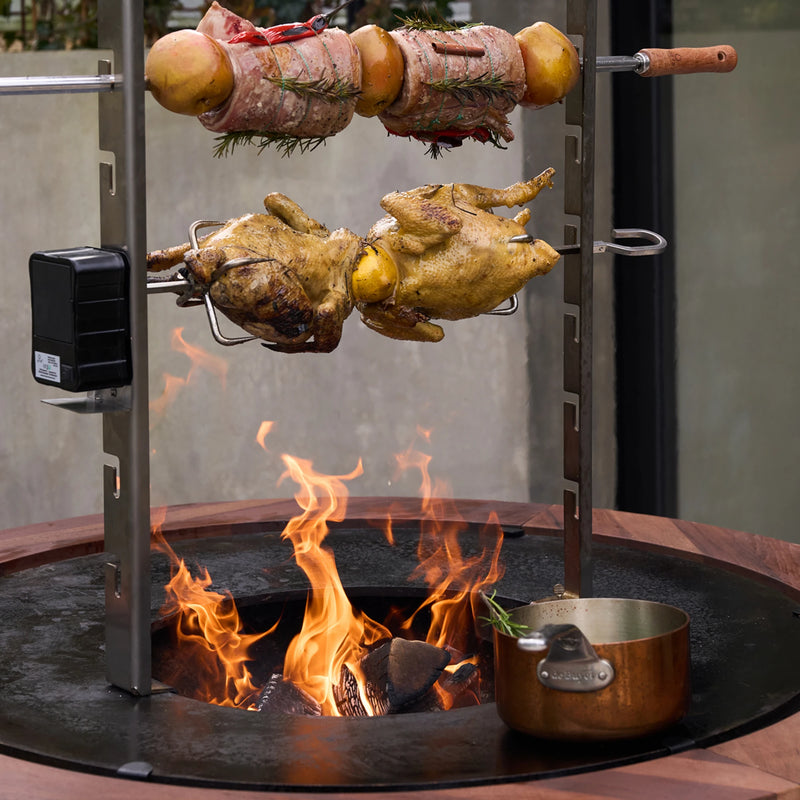 Ofyr 10th Anniversary Edition Brush S100, Food Bumper 100, Rotisserie Set & Rotisserie Motor - Showroom Display | GW STORE