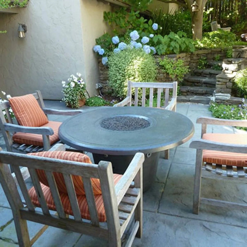 American Fyre Desings Cosmopolitan Round Firetable | GW STORE