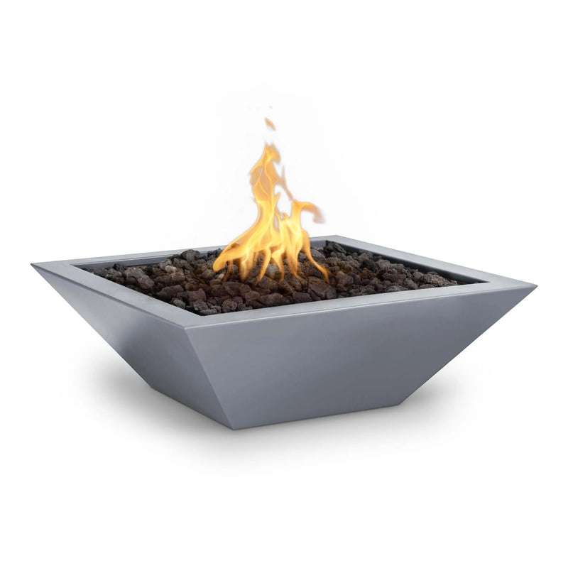 The Outdoor Plus Natural Gas Maya Metal Powder Coat Fire Bowl | GW STORE
