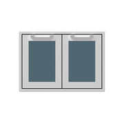Hestan 30" Double Storage Doors Recessed Marquise Accented Panels | GW STORE