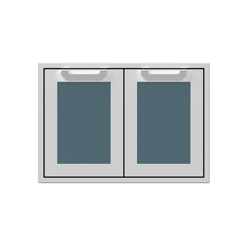 Hestan 30" Double Storage Doors Recessed Marquise Accented Panels | GW STORE