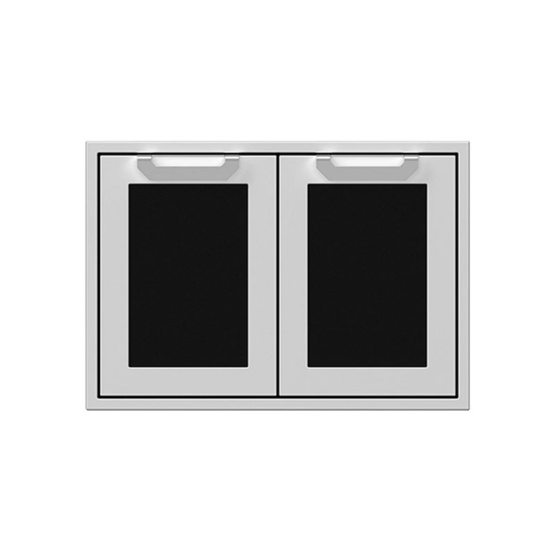 Hestan 30" Double Storage Doors Recessed Marquise Accented Panels | GW STORE