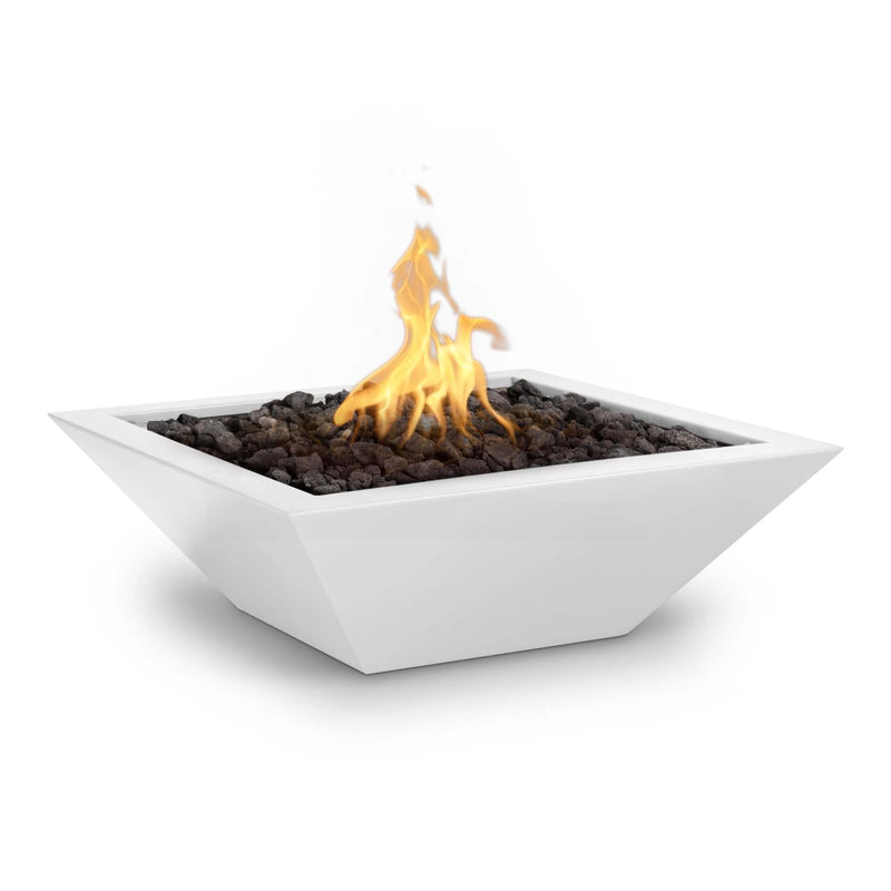 The Outdoor Plus Propane Gas Maya Metal Powder Coat Fire Bowl | GW STORE
