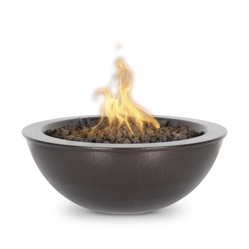 The Outdoor Plus Metal Powder Coat Sedona Natural Gas Fire Bowl  | GW STORE