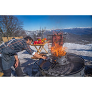 Tromen Duomo Firepit Open Fire Argentine Grill with Trolley | GW STORE