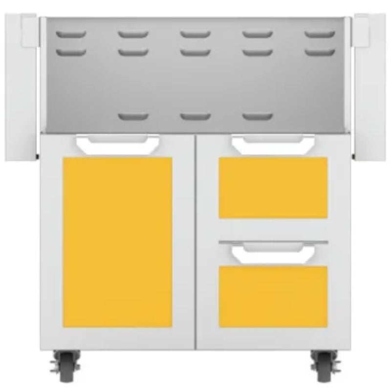 Hestan GCR30 30-Inch Grill Cart with Double Drawer and Door – Stainless Steel | GW STORE