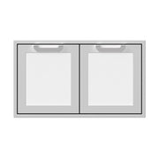 Hestan 36" Double Storage Doors Recessed Marquise Accented Panels | GW STORE
