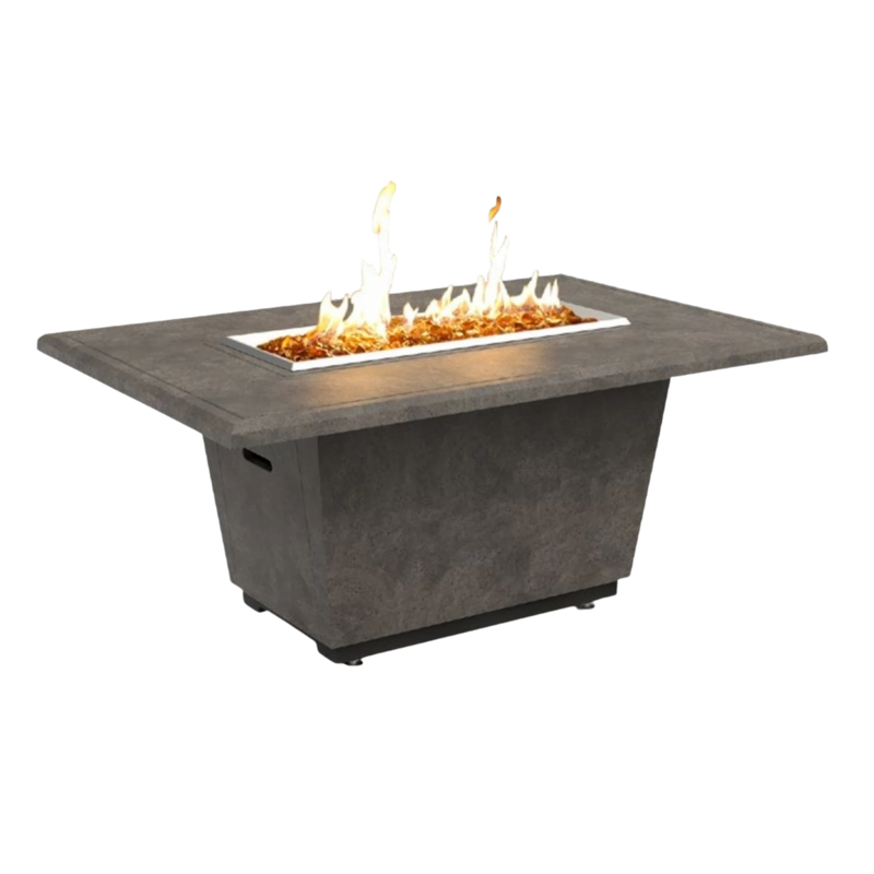 American Fyre Designs Cosmopolitan Rectangle Firetable | GW STORE