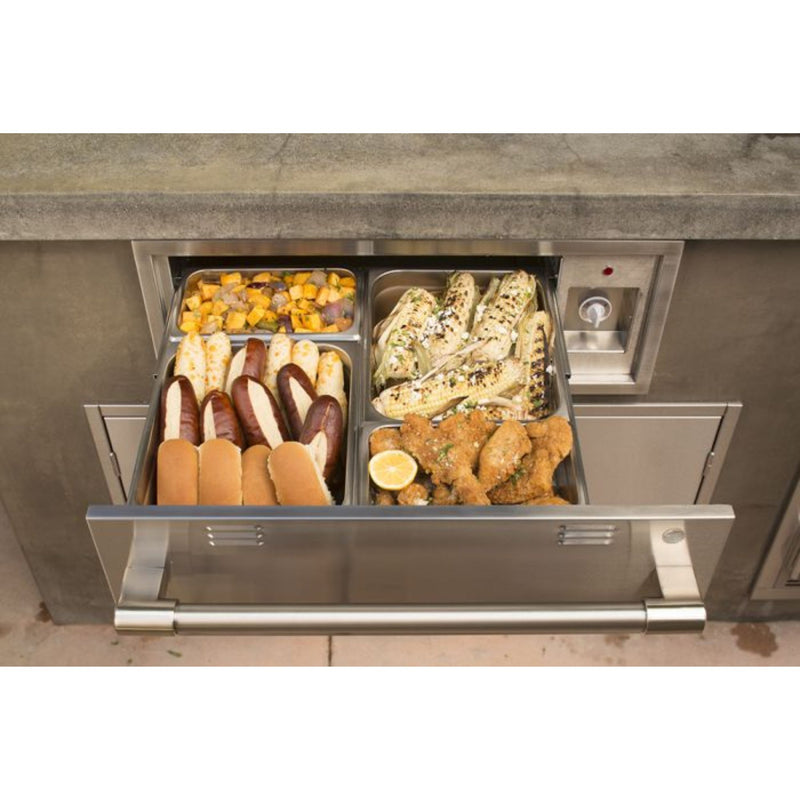 Alfresco 30-Inch Built-In Electric Warming Drawer | GW STORE