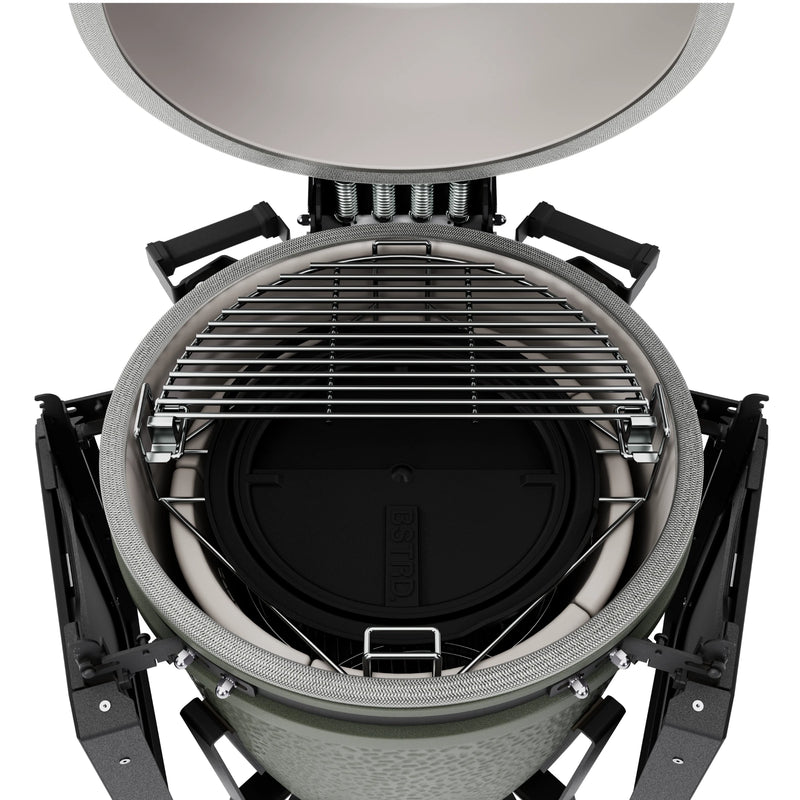 BSTRD Pro Large Complete Alpine Green Freestanding Kamado Charcoal Grill | GW STORE