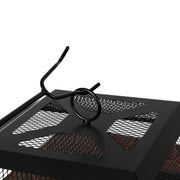 Well Traveled Living Foxdale Square Wood-Burning Fire Pit | GW STORE