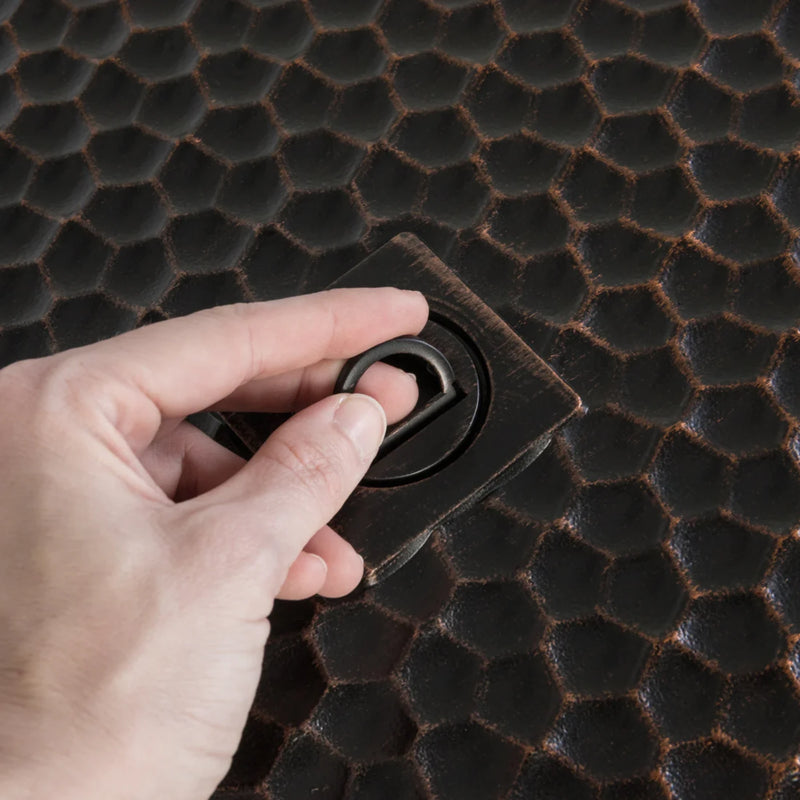 Well Traveled Living Weyland Rectangle Aluminum Propane Fire Pit | GW STORE