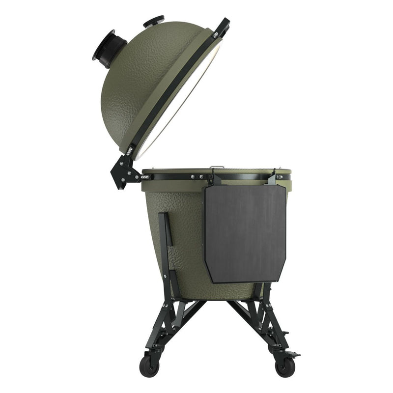 BSTRD XL Complete Alpine Green Freestanding Kamado Grill | GW STORE